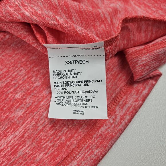 Under Armour UA Tech HeatGear Twist V-Neck Women's XS Short Sleeve Loose Fit New - Picture 5 of 9